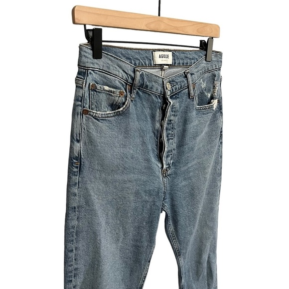 Agolde Nico High Rise Slim Fit Jeans - Picture 4 of 10